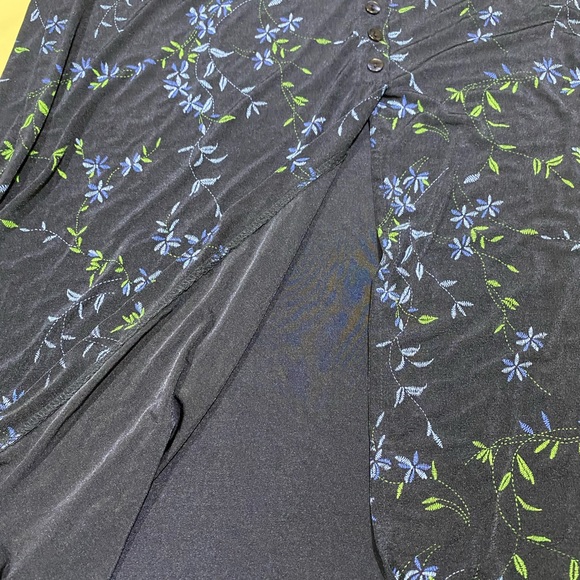 maxi skirt, slit - Picture 2 of 4